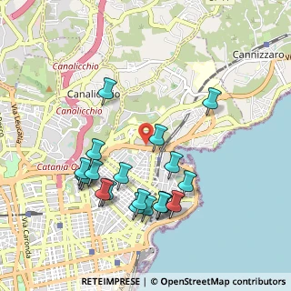 Mappa Centro Ulisse, 95126 Catania CT, Italia (1.126)