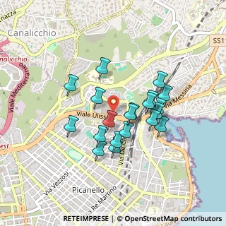 Mappa Centro Ulisse, 95126 Catania CT, Italia (0.4095)