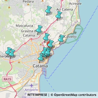 Mappa Centro Ulisse, 95126 Catania CT, Italia (3.67154)