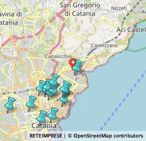 Mappa Centro Ulisse, 95126 Catania CT, Italia (2.515)