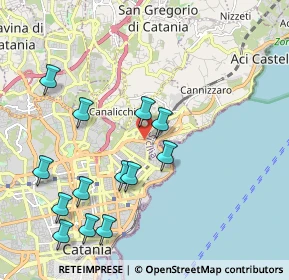 Mappa Centro Ulisse, 95126 Catania CT, Italia (2.48385)
