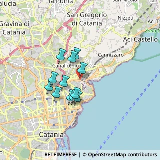 Mappa Centro Ulisse, 95126 Catania CT, Italia (1.46333)