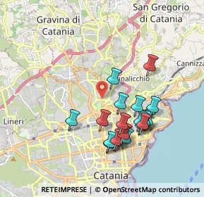 Mappa Via Leucatia, 95030 Catania CT, Italia (2)