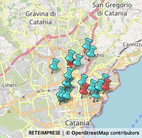 Mappa Via Leucatia, 95030 Catania CT, Italia (1.66368)