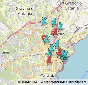 Mappa Via Leucatia, 95030 Catania CT, Italia (1.74231)