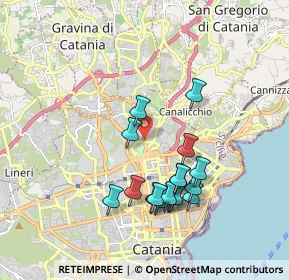 Mappa Via Leucatia, 95030 Catania CT, Italia (1.97118)