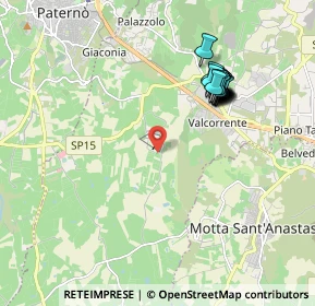 Mappa Contrada Agnelleria, 95032 Belpasso CT, Italia (2.0705)