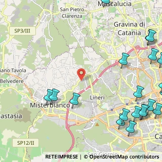 Mappa Via Piano del Lupo, 95045 Misterbianco CT, Italia (3.9405)
