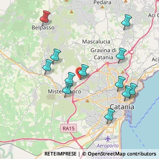 Mappa Via Piano del Lupo, 95045 Misterbianco CT, Italia (4.80833)