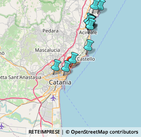 Mappa Vicolo dei Delfini, 95126 Catania CT, Italia (8.79615)