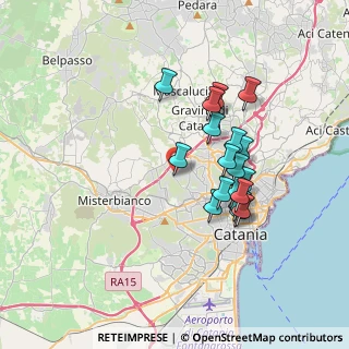 Mappa Via Fior di Loto, 95045 Misterbianco CT, Italia (3.49667)