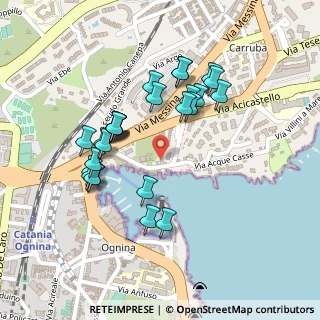 Mappa Via Vincenzo de Cristoforo, 95126 Catania CT, Italia (0.24444)
