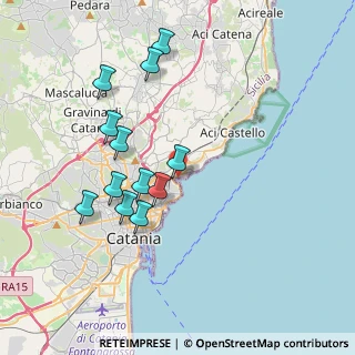 Mappa Via Vincenzo de Cristoforo, 95126 Catania CT, Italia (4.04833)