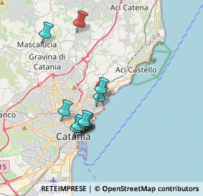 Mappa Via Vincenzo de Cristoforo, 95126 Catania CT, Italia (3.68273)