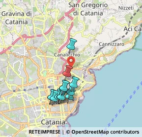 Mappa Via S. Caboto, 95126 Catania CT, Italia (1.98308)