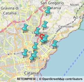 Mappa Via S. Caboto, 95126 Catania CT, Italia (1.59909)