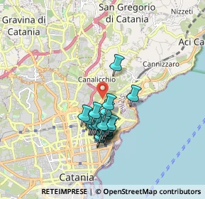 Mappa Via S. Caboto, 95126 Catania CT, Italia (1.5625)