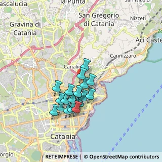 Mappa Via S. Caboto, 95126 Catania CT, Italia (1.6255)