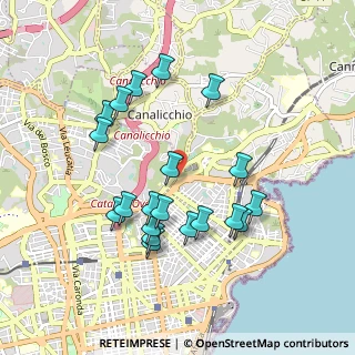 Mappa Via S. Caboto, 95126 Catania CT, Italia (1.0195)