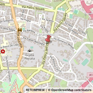 Mappa Via Pietra Dell'Ova,  190, 95125 Catania, Catania (Sicilia)