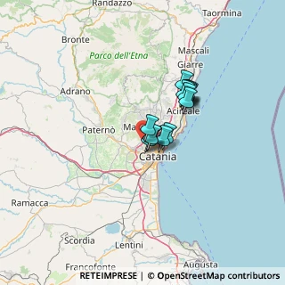 Mappa Via Poggio del Lupo, 95045 Misterbianco CT, Italia (9.63429)