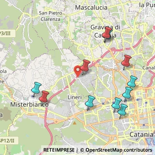 Mappa Via Poggio del Lupo, 95045 Misterbianco CT, Italia (2.77091)