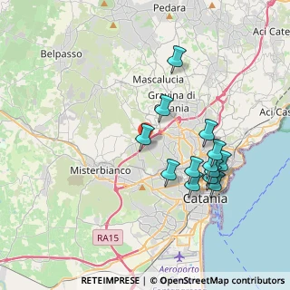 Mappa Via Poggio del Lupo, 95045 Misterbianco CT, Italia (4.14077)