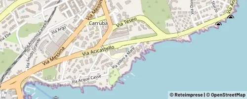 Mappa Katania