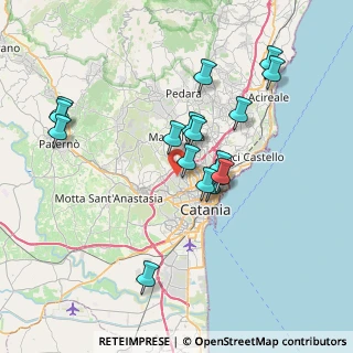Mappa Via Orchidea, 95045 Misterbianco CT, Italia (7.82118)