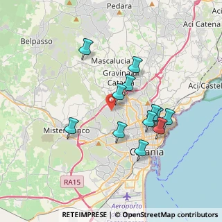 Mappa Via Orchidea, 95045 Misterbianco CT, Italia (3.67083)
