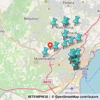 Mappa Via Madonna degli Ammalati, 95045 Misterbianco CT, Italia (4.564)