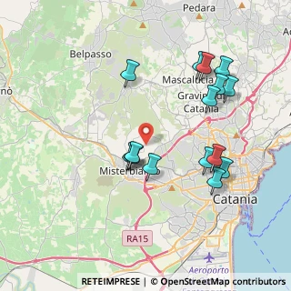 Mappa Via Madonna degli Ammalati, 95045 Misterbianco CT, Italia (4.40933)