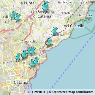 Mappa Via Medea, 95126 Catania CT, Italia (2.76)