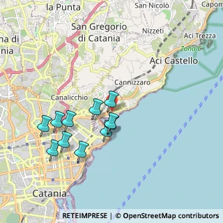Mappa Via Medea, 95126 Catania CT, Italia (1.98091)