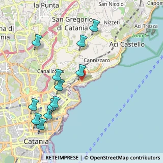 Mappa Via Medea, 95126 Catania CT, Italia (2.6375)