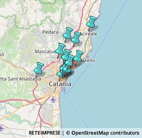 Mappa Via Medea, 95126 Catania CT, Italia (4.20692)