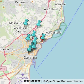 Mappa Via Medea, 95126 Catania CT, Italia (3.10273)