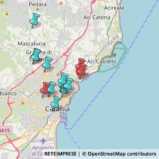 Mappa Via Medea, 95126 Catania CT, Italia (3.91231)