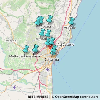 Mappa Via Antonio Zacco, 95125 Catania CT, Italia (6.67286)
