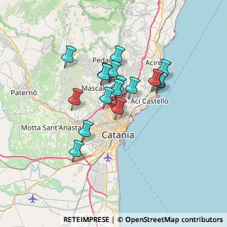 Mappa Via Antonio Zacco, 95125 Catania CT, Italia (6.11294)