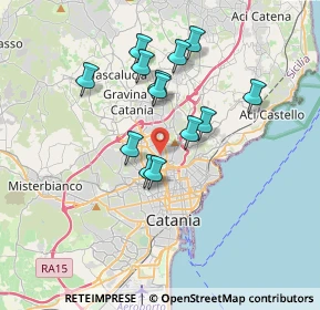 Mappa Via Antonio Zacco, 95125 Catania CT, Italia (3.40385)