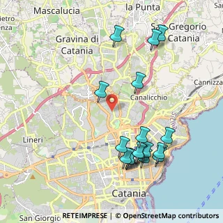 Mappa Presso la Clinica Morgagni a Catania -, 95125 Catania CT, Italia (2.51833)
