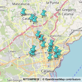 Mappa Via Antonio Zacco, 95125 Catania CT, Italia (2.01941)