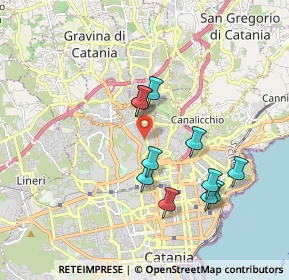 Mappa Via Antonio Zacco, 95125 Catania CT, Italia (1.87636)