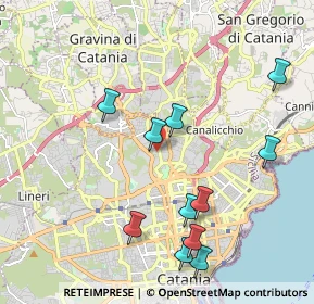Mappa Via Antonio Zacco, 95125 Catania CT, Italia (2.41455)
