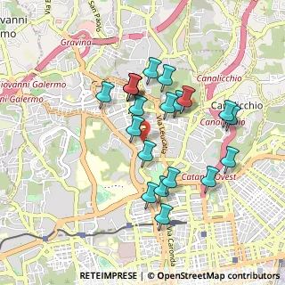 Mappa Via Antonio Zacco, 95125 Catania CT, Italia (0.923)