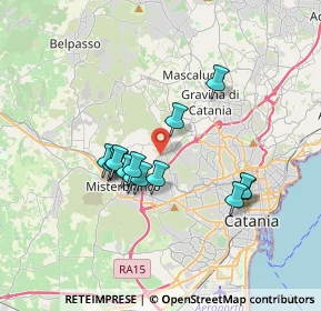 Mappa VIA STRADA PER SAN GIOVANNI GALERMO, 95045 Misterbianco CT, Italia (3.3)