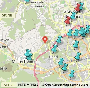 Mappa VIA STRADA PER SAN GIOVANNI GALERMO, 95045 Misterbianco CT, Italia (3.169)