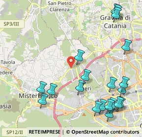 Mappa VIA STRADA PER SAN GIOVANNI GALERMO, 95045 Misterbianco CT, Italia (3.115)