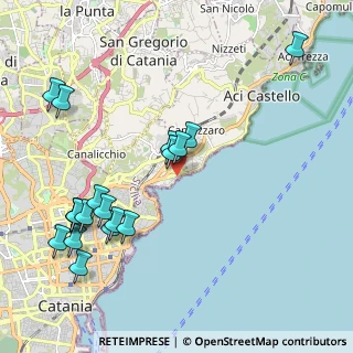 Mappa Via Privata Dei Villini Sul Mare, 95126 Catania CT, Italia (2.69211)